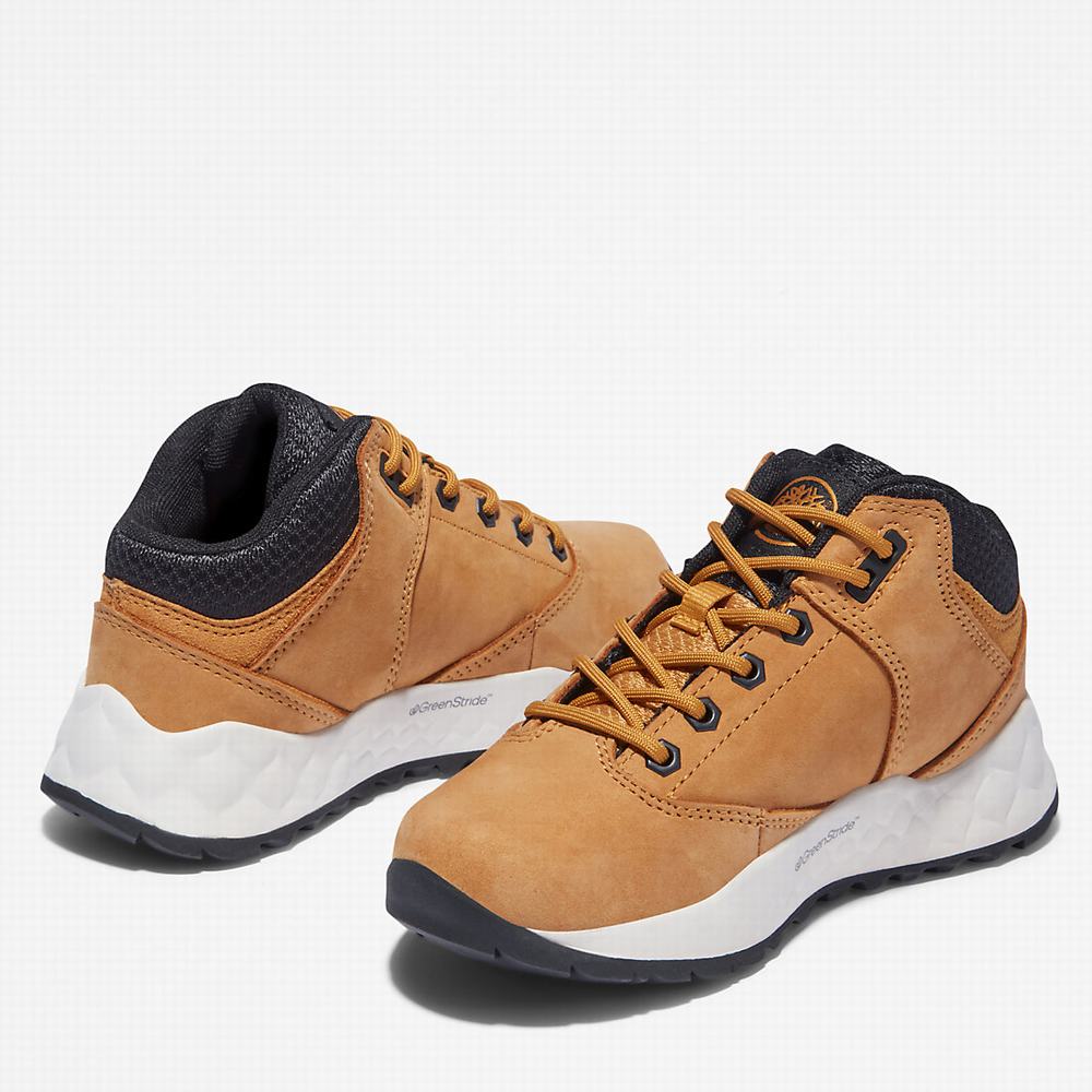 Timberland Solar Wave GreenStride™ Spor Ayakkabı Çocuk Sarı | TR-8754R