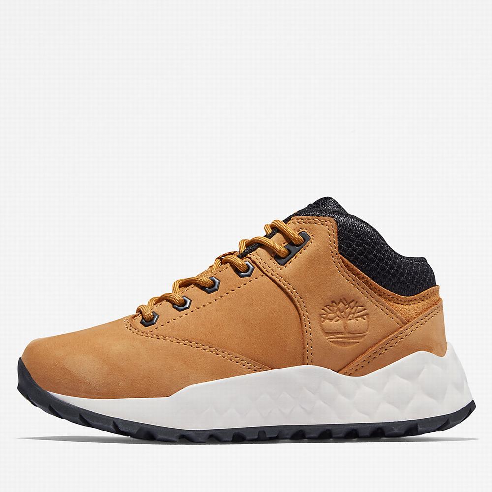 Timberland Solar Wave GreenStride™ Spor Ayakkabı Çocuk Sarı | TR-8754R