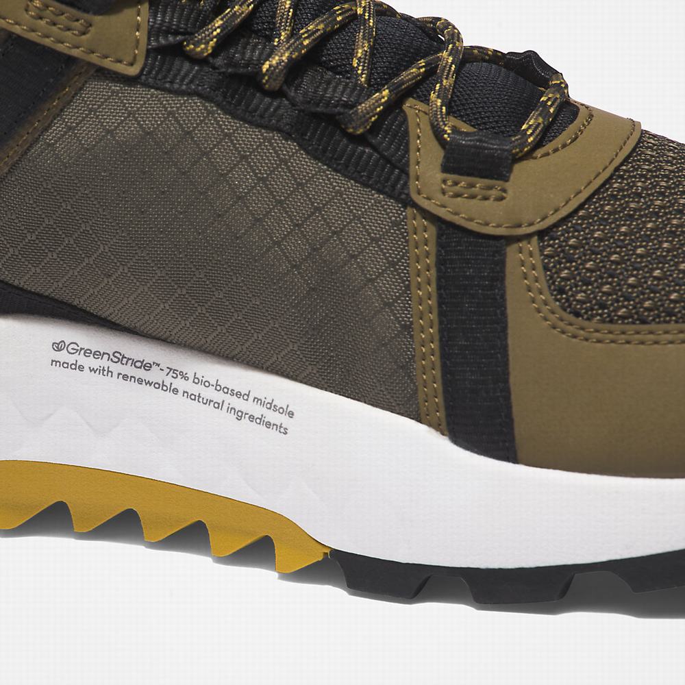 Timberland Solar Wave LT GreenStride™ Hiker Yürüyüş Botu Erkek Yeşil | TR-3046H