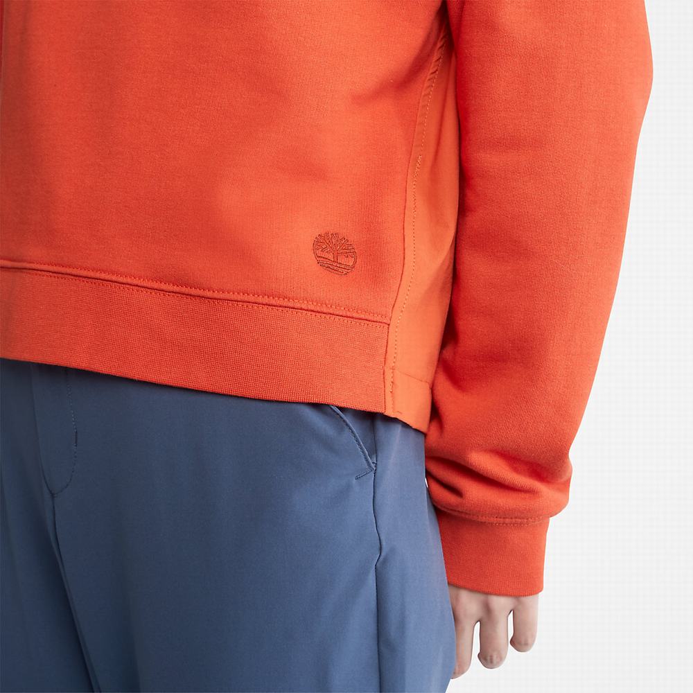 Timberland Solid-colour Kapüşonlu Sweatshirt Kadın Turuncu | TR-0965H