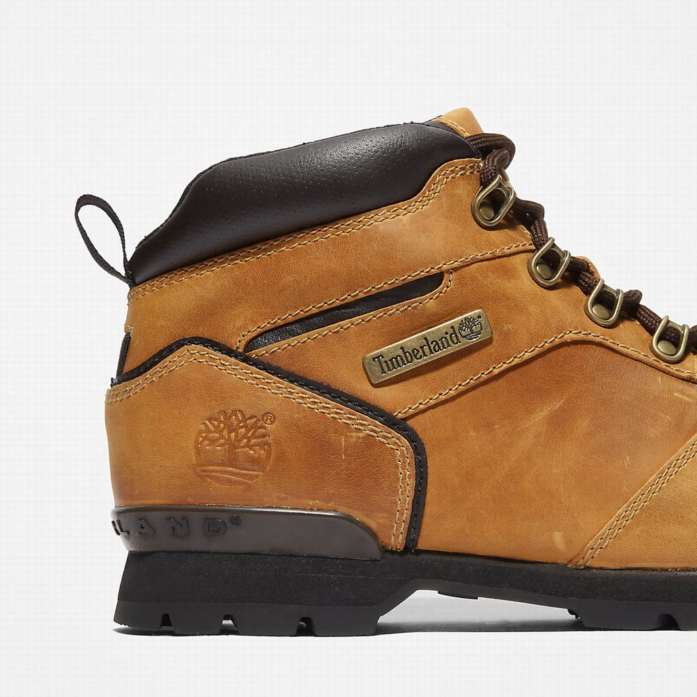 Timberland Splitrock Nubuck Mid Hiker Yürüyüş Botu Erkek Sarı | TR-0852W