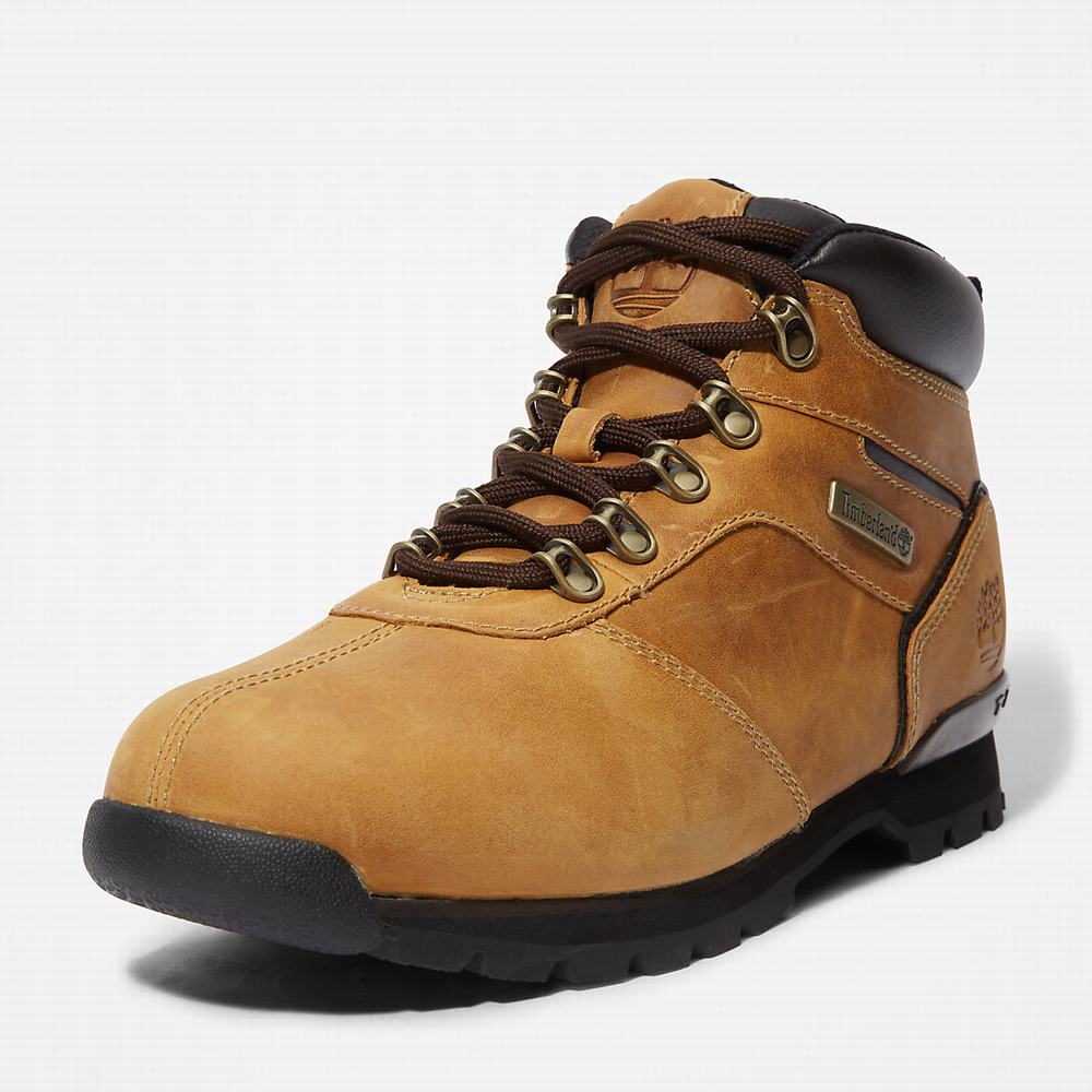 Timberland Splitrock Nubuck Mid Hiker Yürüyüş Botu Erkek Sarı | TR-0852W