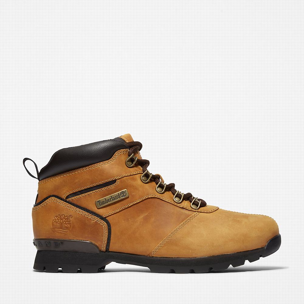 Timberland Splitrock Nubuck Mid Hiker Yürüyüş Botu Erkek Sarı | TR-0852W