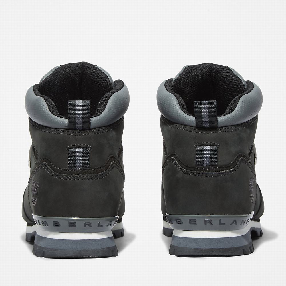 Timberland Splitrock Nubuck Mid Hiker Yürüyüş Botu Erkek Siyah | TR-7190Q
