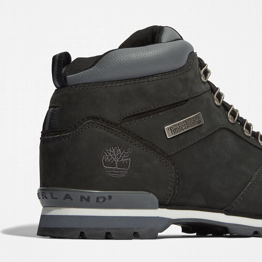 Timberland Splitrock Nubuck Mid Hiker Yürüyüş Botu Erkek Siyah | TR-7190Q