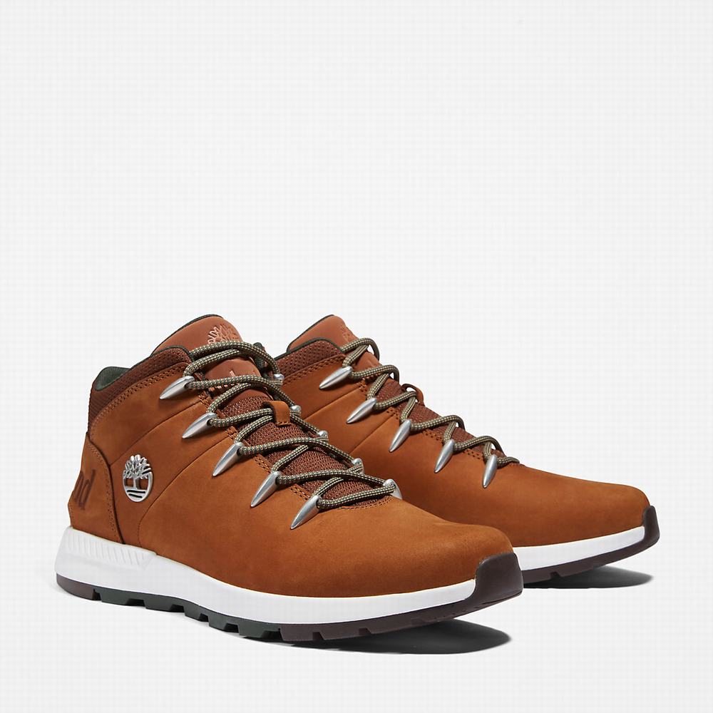 Timberland Sprint Trekker Chukka Bot Erkek Kahverengi | TR-5896Y
