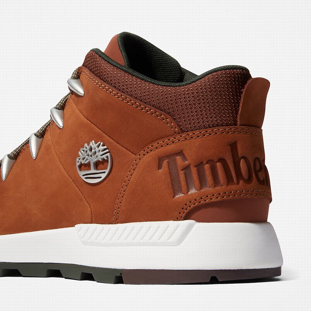 Timberland Sprint Trekker Chukka Bot Erkek Kahverengi | TR-5896Y