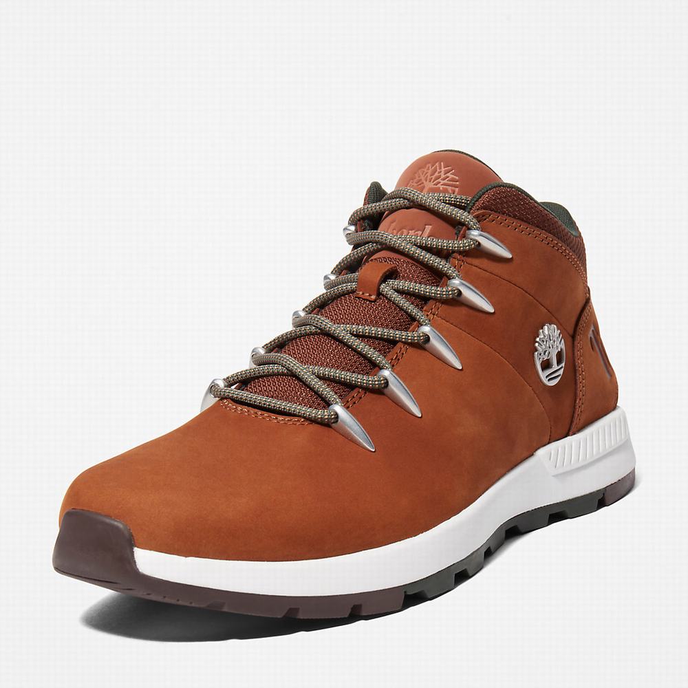 Timberland Sprint Trekker Chukka Bot Erkek Kahverengi | TR-5896Y