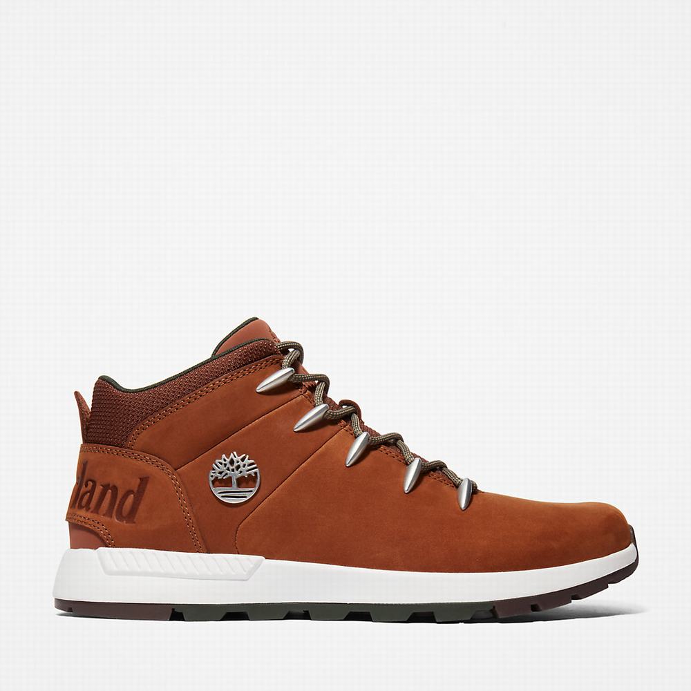 Timberland Sprint Trekker Chukka Bot Erkek Kahverengi | TR-5896Y