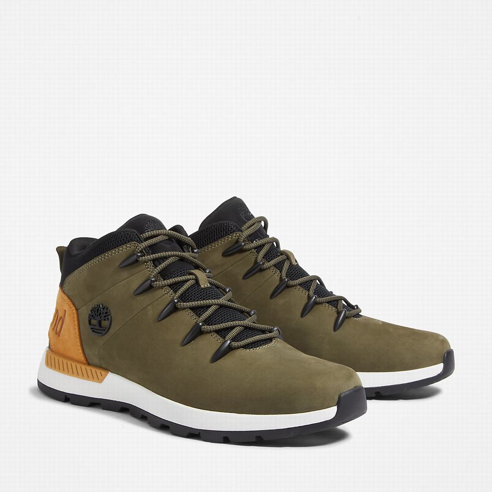 Timberland Sprint Trekker Chukka Bot Erkek Yeşil | TR-7413V