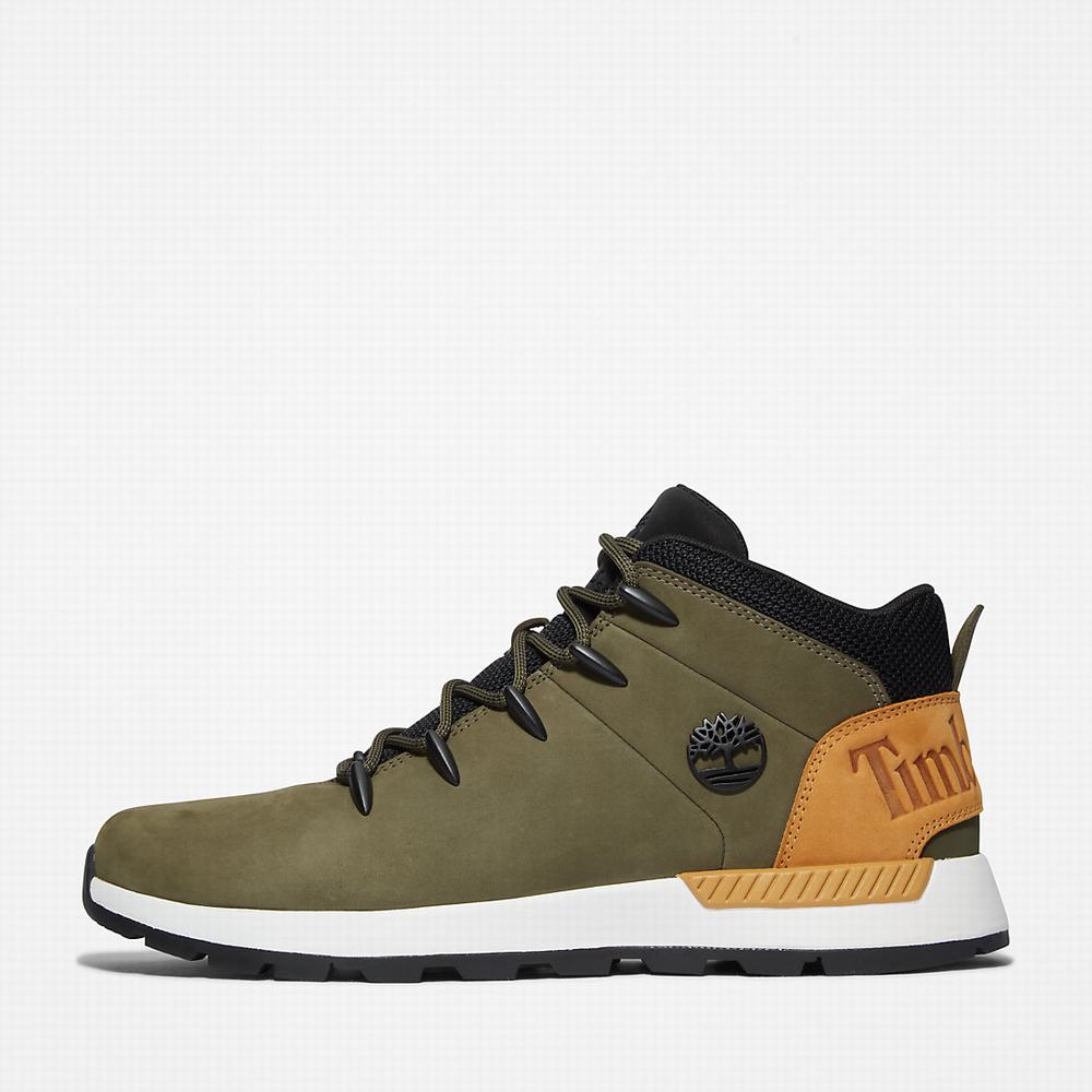 Timberland Sprint Trekker Chukka Bot Erkek Yeşil | TR-7413V