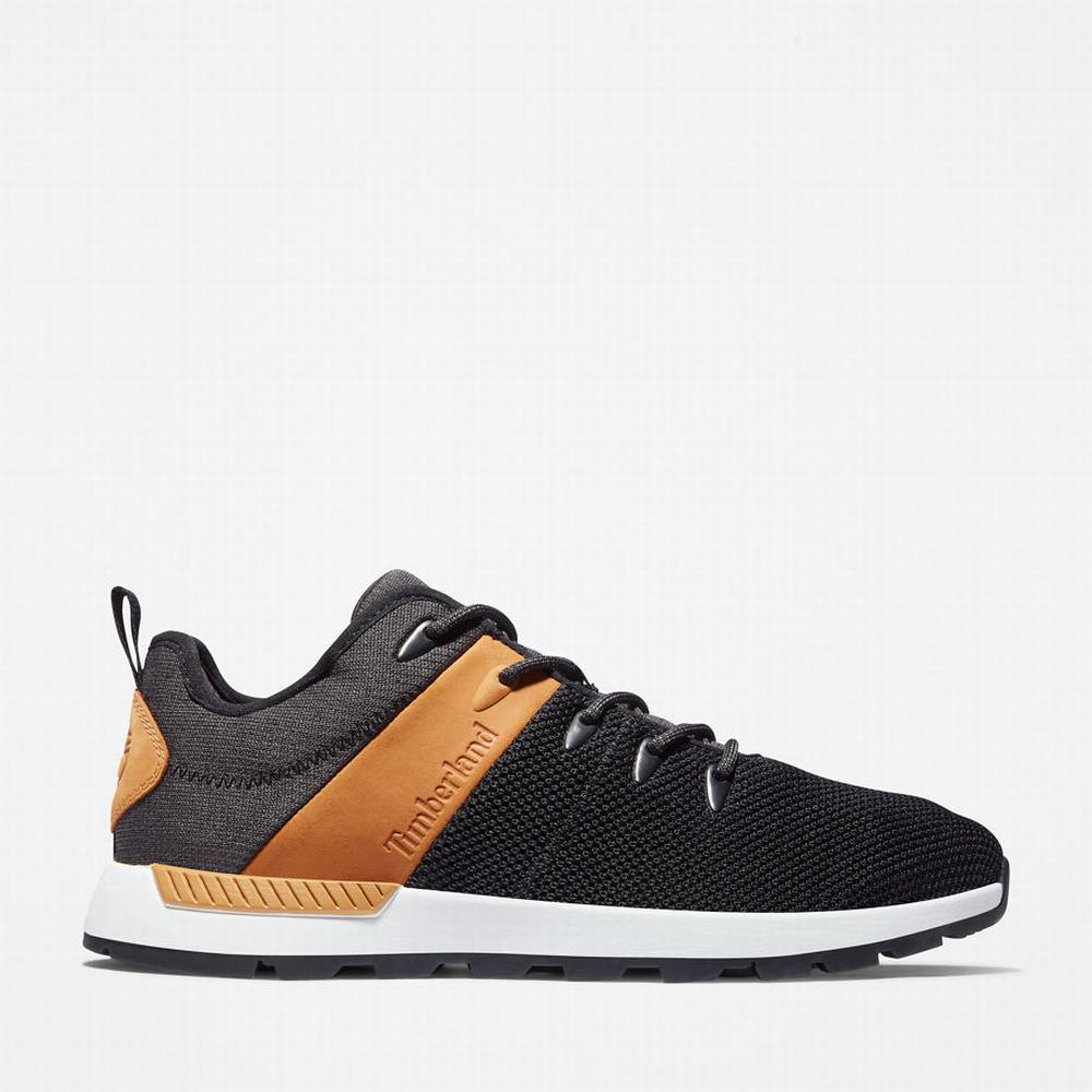 Timberland Sprint Trekker Fabric Low Hiker Spor Ayakkabı Erkek Siyah | TR-3695H