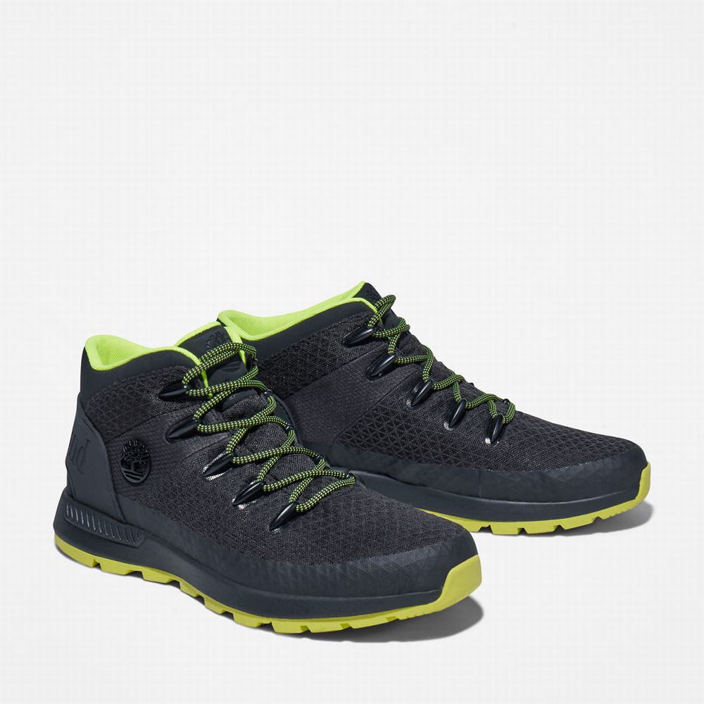Timberland Sprint Trekker Mid Hiker Spor Ayakkabı Erkek Siyah | TR-2965K