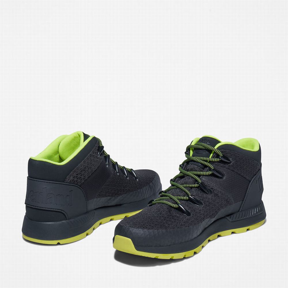 Timberland Sprint Trekker Mid Hiker Spor Ayakkabı Erkek Siyah | TR-2965K