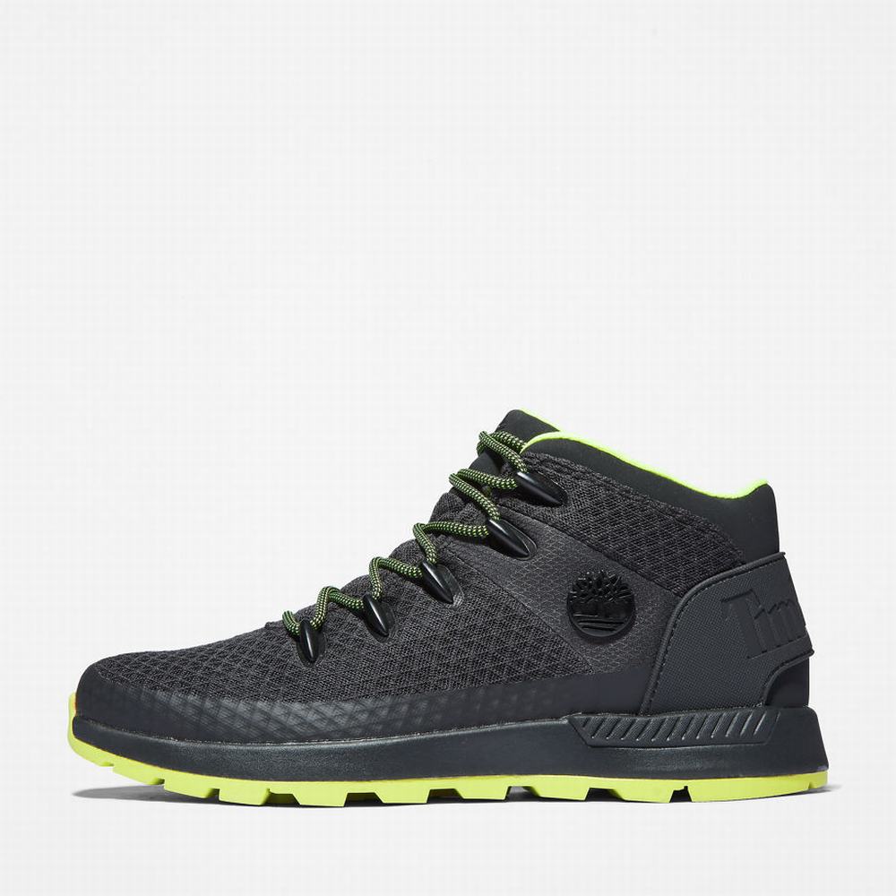 Timberland Sprint Trekker Mid Hiker Spor Ayakkabı Erkek Siyah | TR-2965K