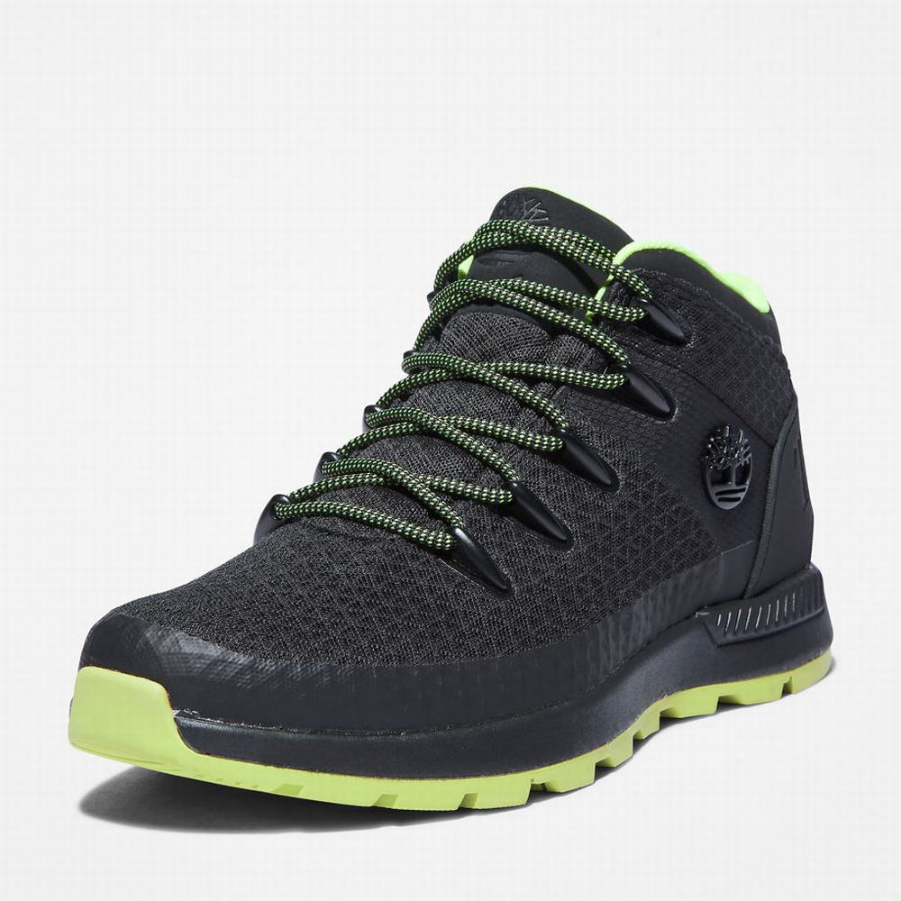 Timberland Sprint Trekker Mid Hiker Spor Ayakkabı Erkek Siyah | TR-2965K