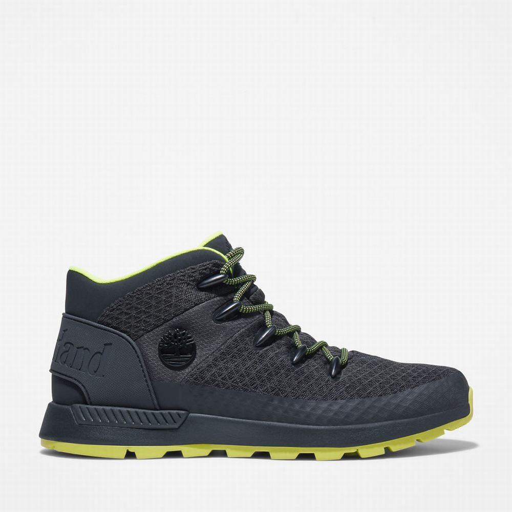 Timberland Sprint Trekker Mid Hiker Spor Ayakkabı Erkek Siyah | TR-2965K