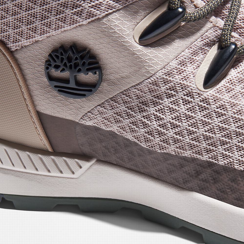 Timberland Sprint Trekker Mid Hiker Spor Ayakkabı Erkek Bej Rengi | TR-6892J