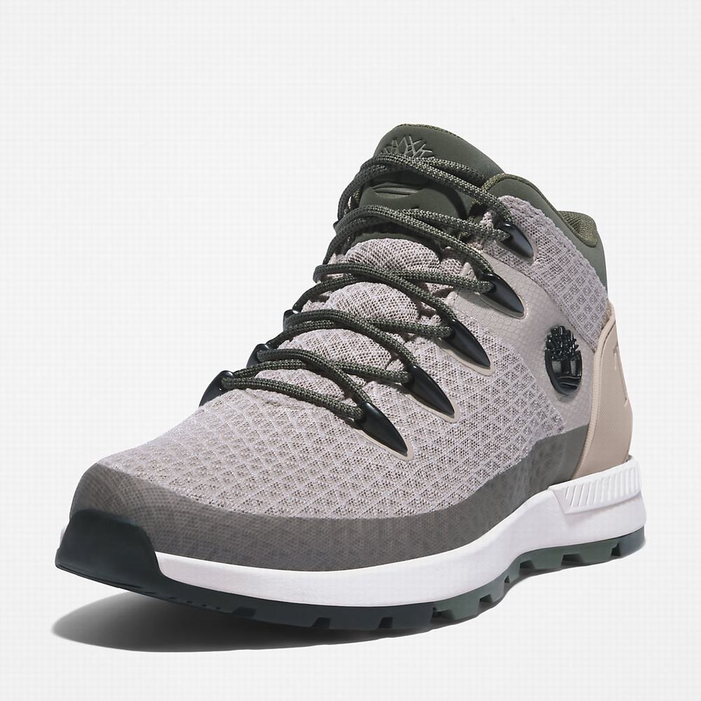 Timberland Sprint Trekker Mid Hiker Spor Ayakkabı Erkek Bej Rengi | TR-6892J