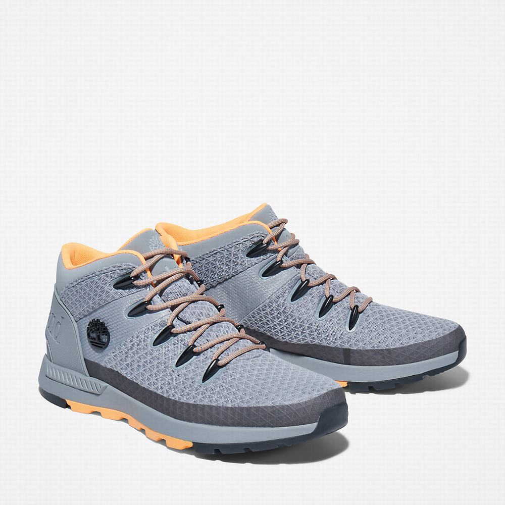 Timberland Sprint Trekker Mid Hiker Spor Ayakkabı Erkek Gri | TR-9572L