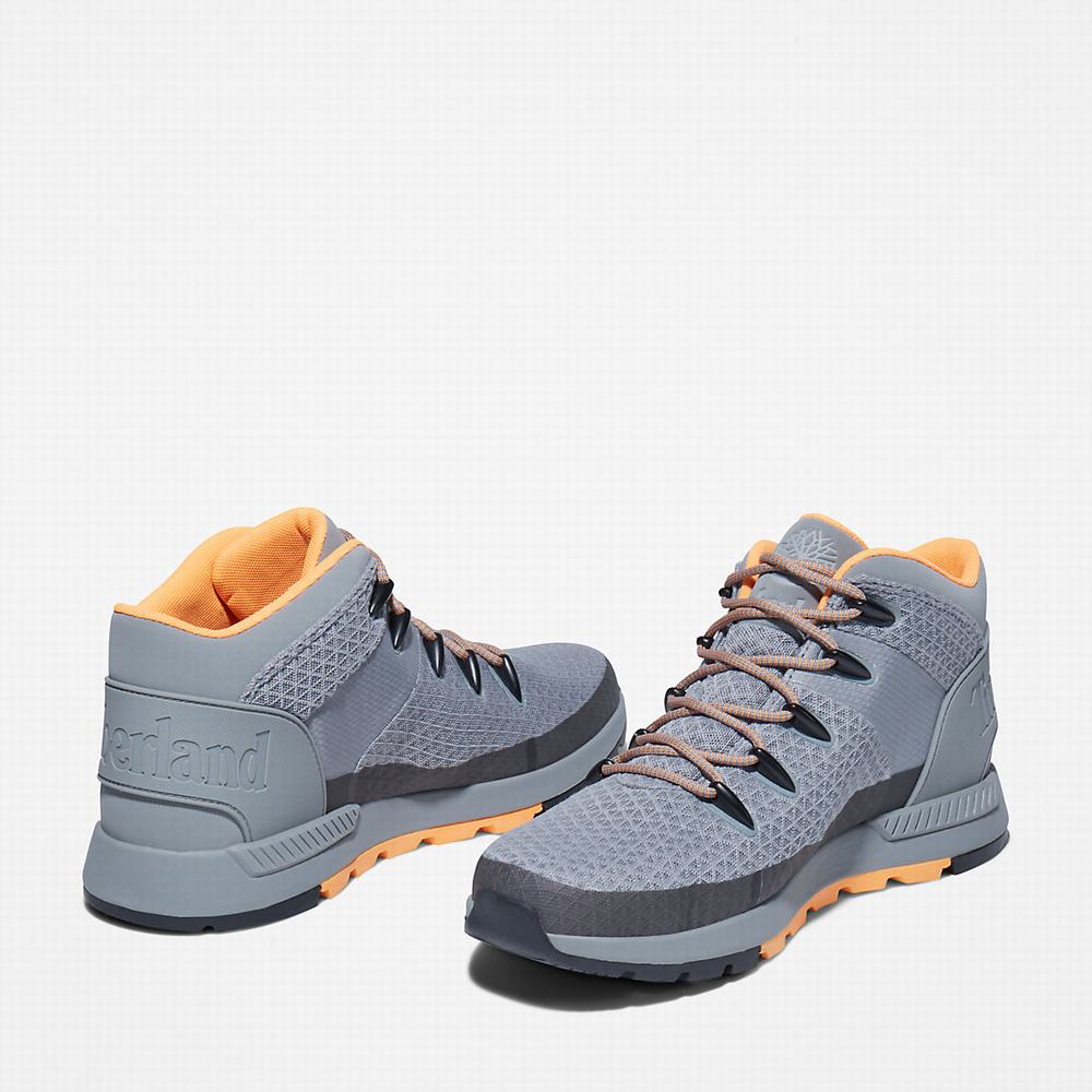 Timberland Sprint Trekker Mid Hiker Spor Ayakkabı Erkek Gri | TR-9572L