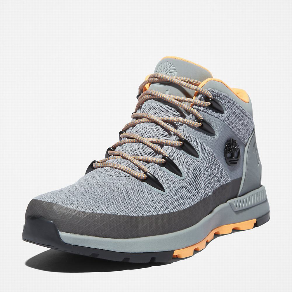 Timberland Sprint Trekker Mid Hiker Spor Ayakkabı Erkek Gri | TR-9572L