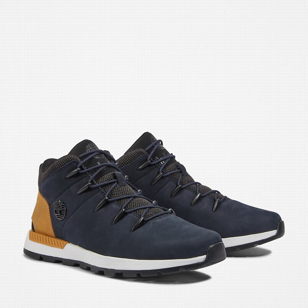 Timberland Sprint Trekker Mid Yürüyüş Botu Erkek Lacivert | TR-0347E