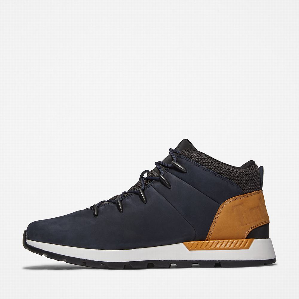 Timberland Sprint Trekker Mid Yürüyüş Botu Erkek Lacivert | TR-0347E