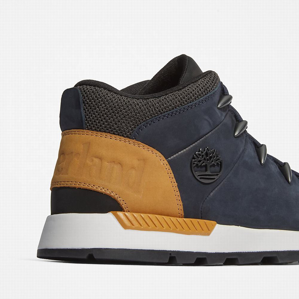 Timberland Sprint Trekker Mid Yürüyüş Botu Erkek Lacivert | TR-0347E