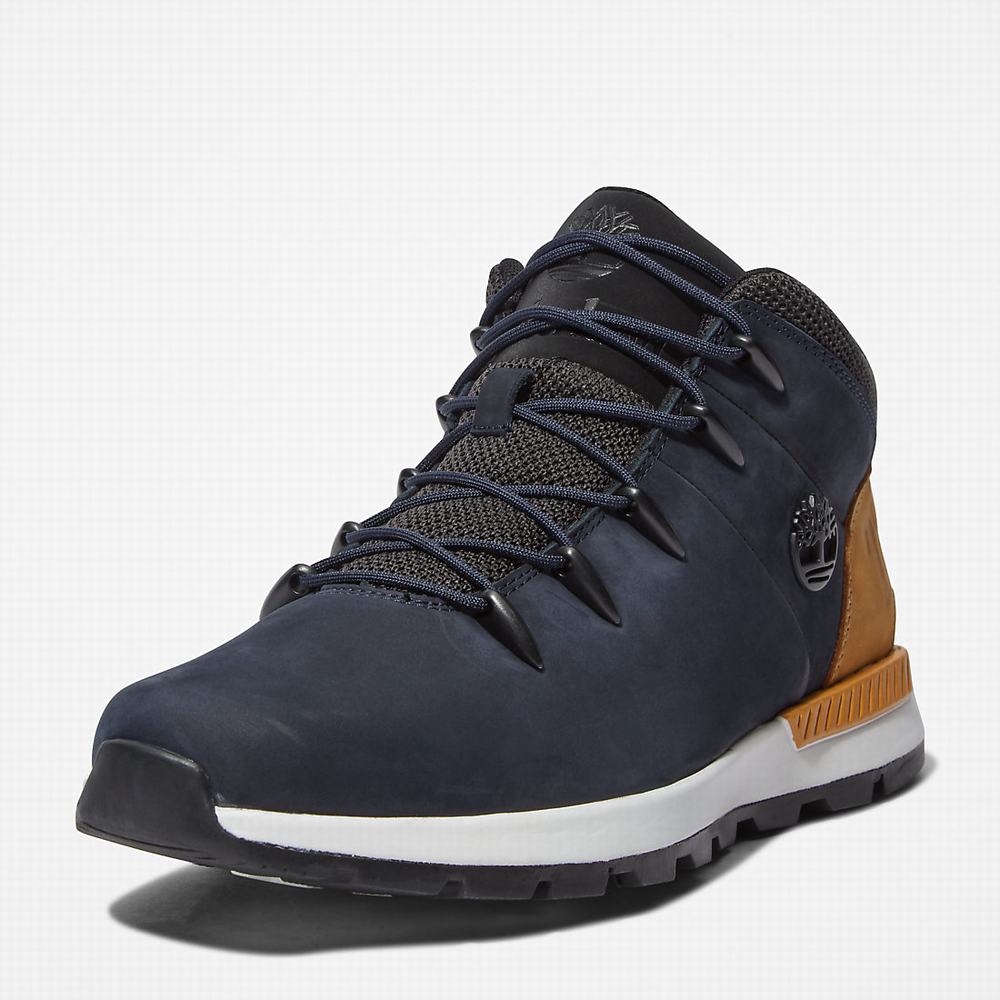 Timberland Sprint Trekker Mid Yürüyüş Botu Erkek Lacivert | TR-0347E