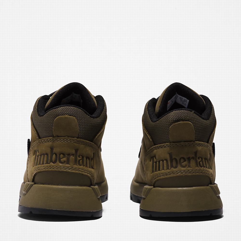 Timberland Sprint Trekker Mid Yürüyüş Botu Çocuk Yeşil | TR-0491M