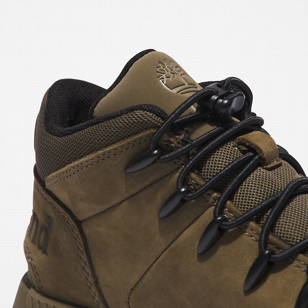 Timberland Sprint Trekker Mid Yürüyüş Botu Çocuk Yeşil | TR-0491M