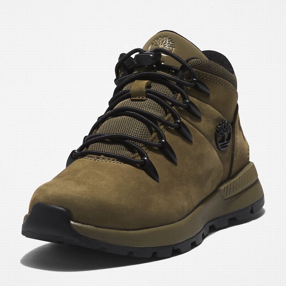 Timberland Sprint Trekker Mid Yürüyüş Botu Çocuk Yeşil | TR-0491M