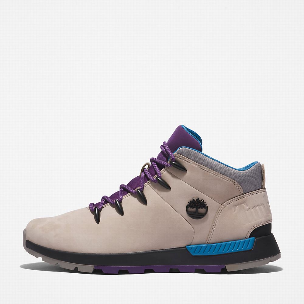 Timberland Sprint Trekker Mid Yürüyüş Botu Erkek Bej Rengi | TR-1294G