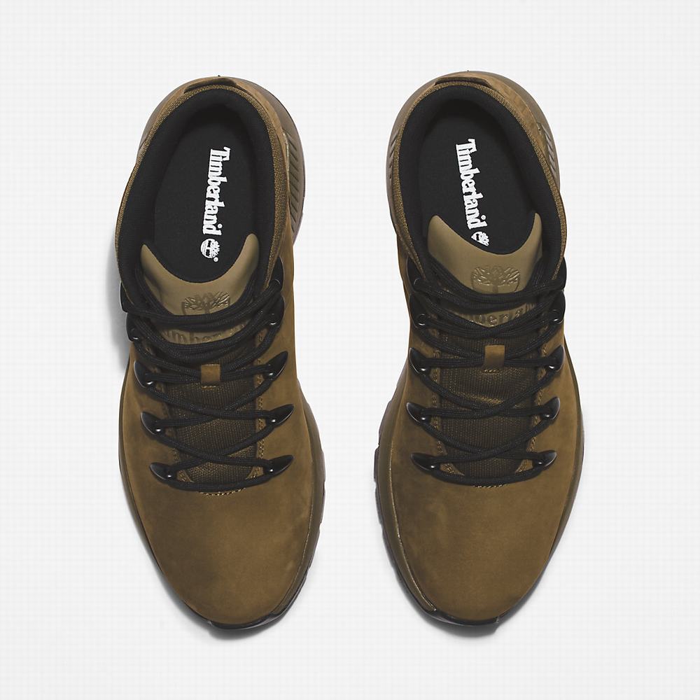 Timberland Sprint Trekker Mid Yürüyüş Botu Erkek Yeşil | TR-1364B