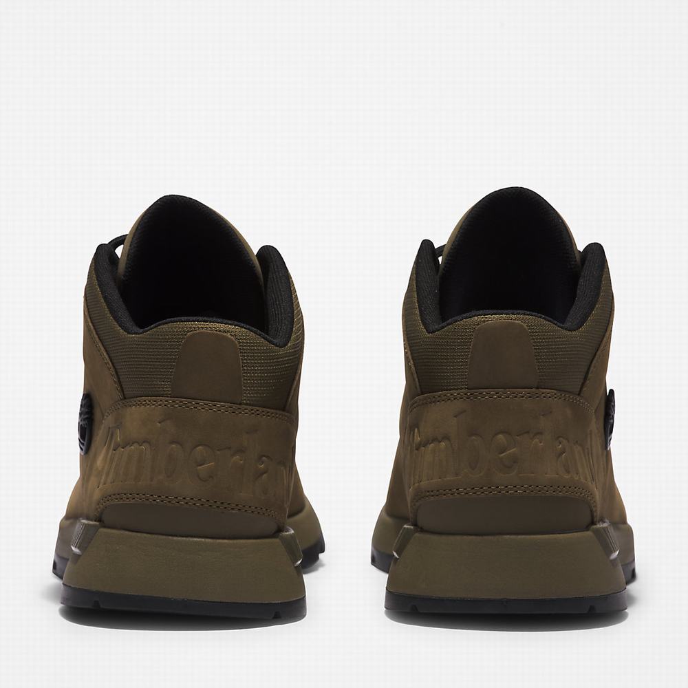 Timberland Sprint Trekker Mid Yürüyüş Botu Erkek Yeşil | TR-1364B