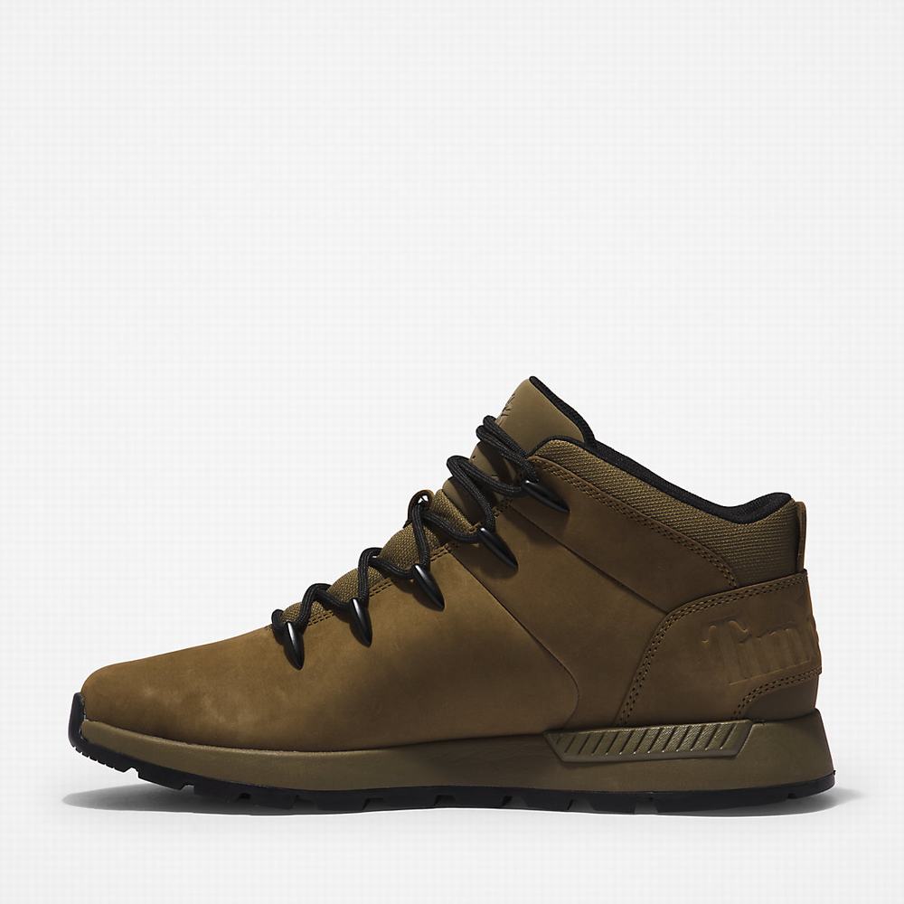 Timberland Sprint Trekker Mid Yürüyüş Botu Erkek Yeşil | TR-1364B