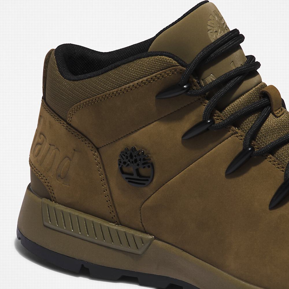 Timberland Sprint Trekker Mid Yürüyüş Botu Erkek Yeşil | TR-1364B