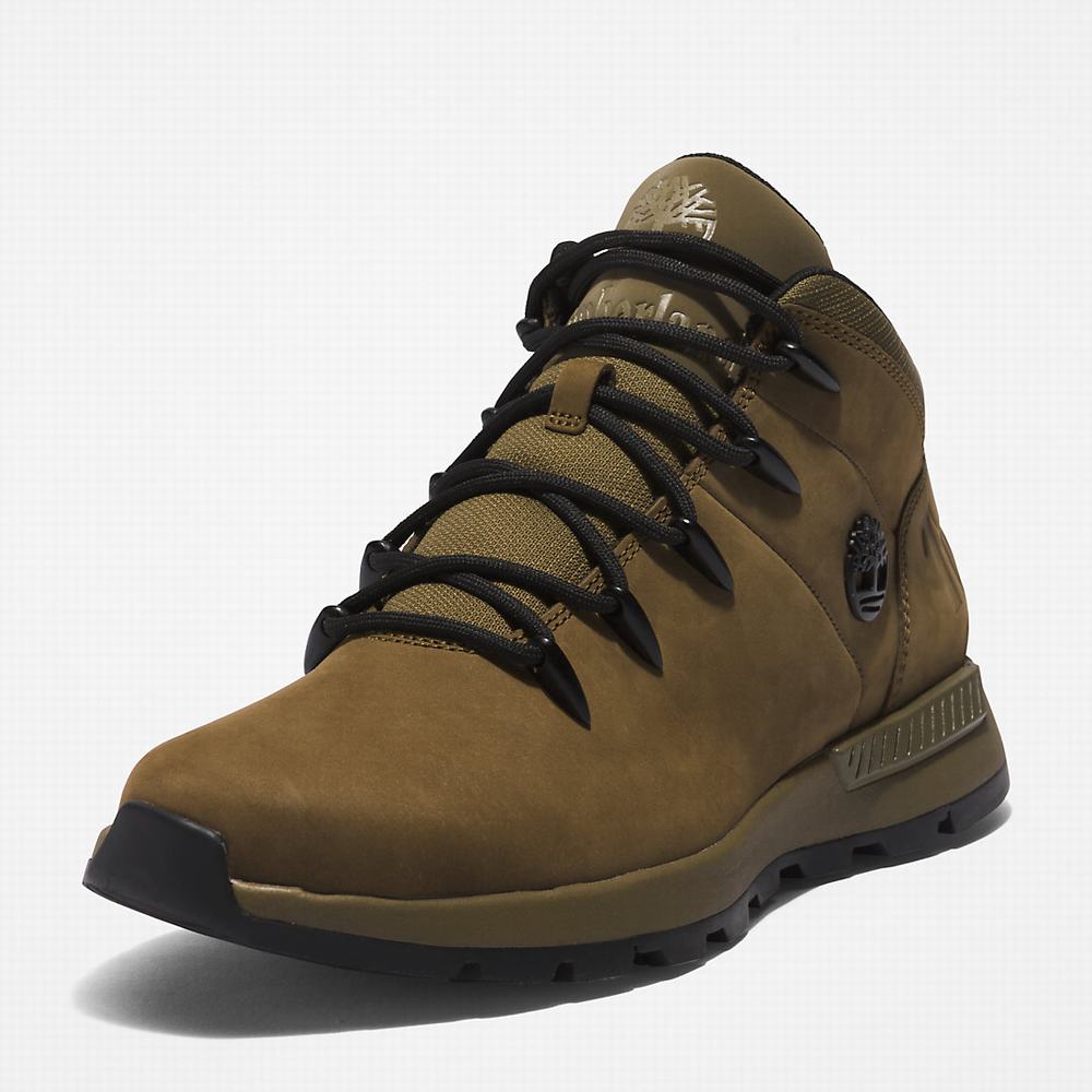 Timberland Sprint Trekker Mid Yürüyüş Botu Erkek Yeşil | TR-1364B