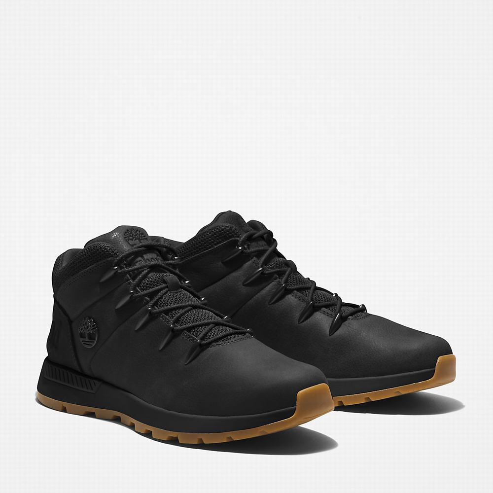 Timberland Sprint Trekker Mid Yürüyüş Botu Erkek Siyah | TR-1432J