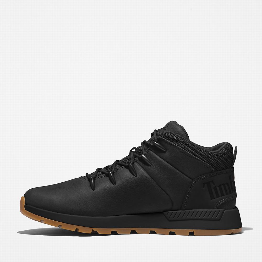 Timberland Sprint Trekker Mid Yürüyüş Botu Erkek Siyah | TR-1432J