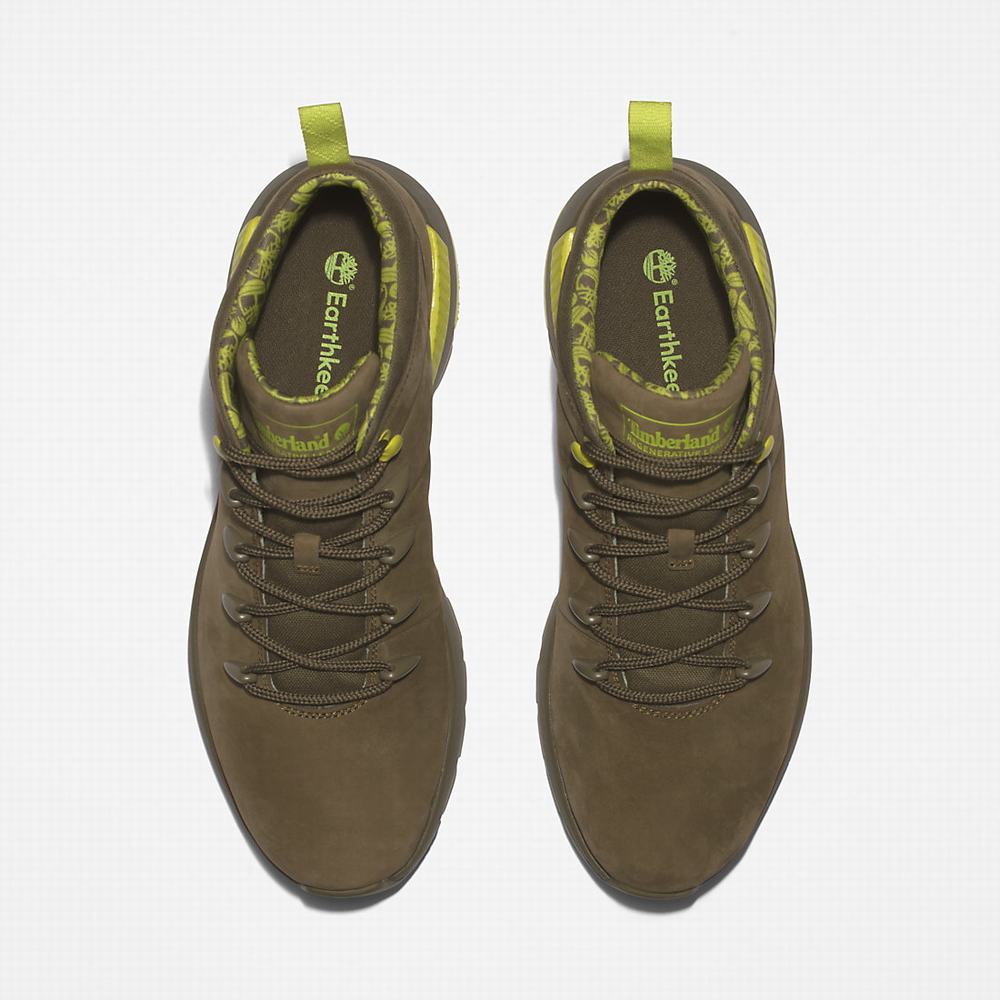Timberland Sprint Trekker Mid Yürüyüş Botu Erkek Yeşil | TR-1502N