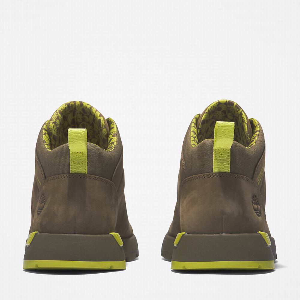 Timberland Sprint Trekker Mid Yürüyüş Botu Erkek Yeşil | TR-1502N