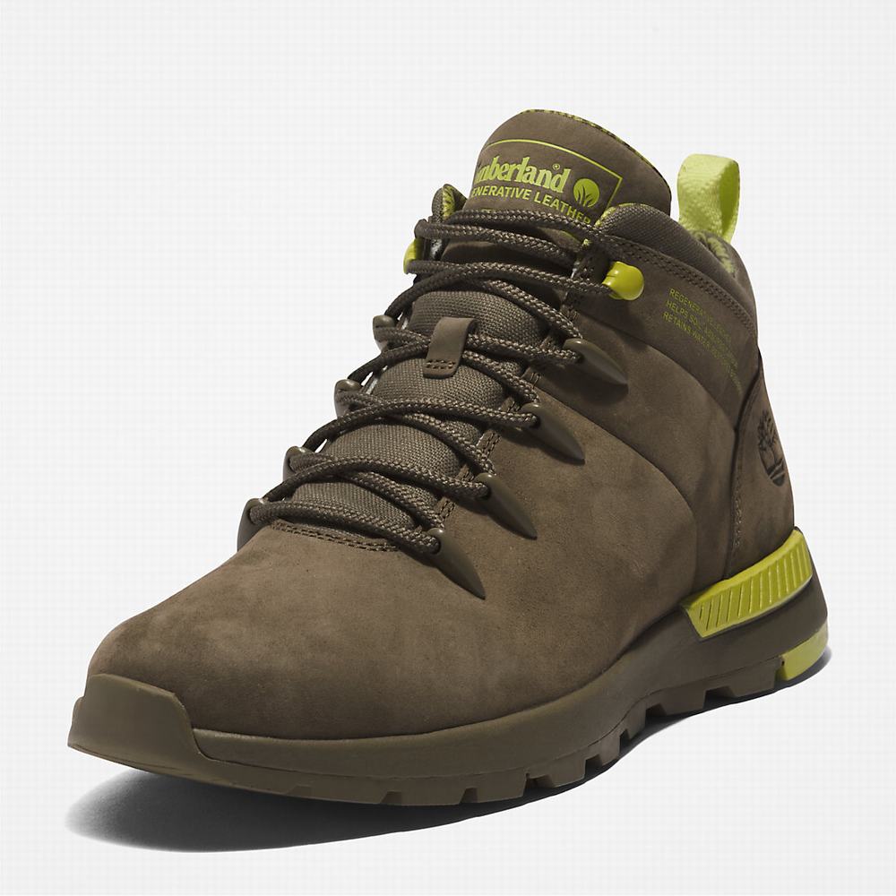 Timberland Sprint Trekker Mid Yürüyüş Botu Erkek Yeşil | TR-1502N