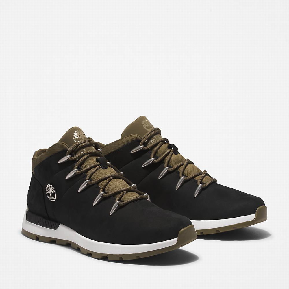 Timberland Sprint Trekker Mid Yürüyüş Botu Erkek Siyah | TR-2579K