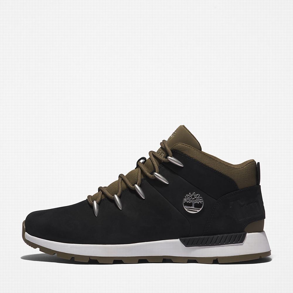 Timberland Sprint Trekker Mid Yürüyüş Botu Erkek Siyah | TR-2579K