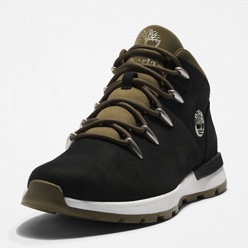 Timberland Sprint Trekker Mid Yürüyüş Botu Erkek Siyah | TR-2579K