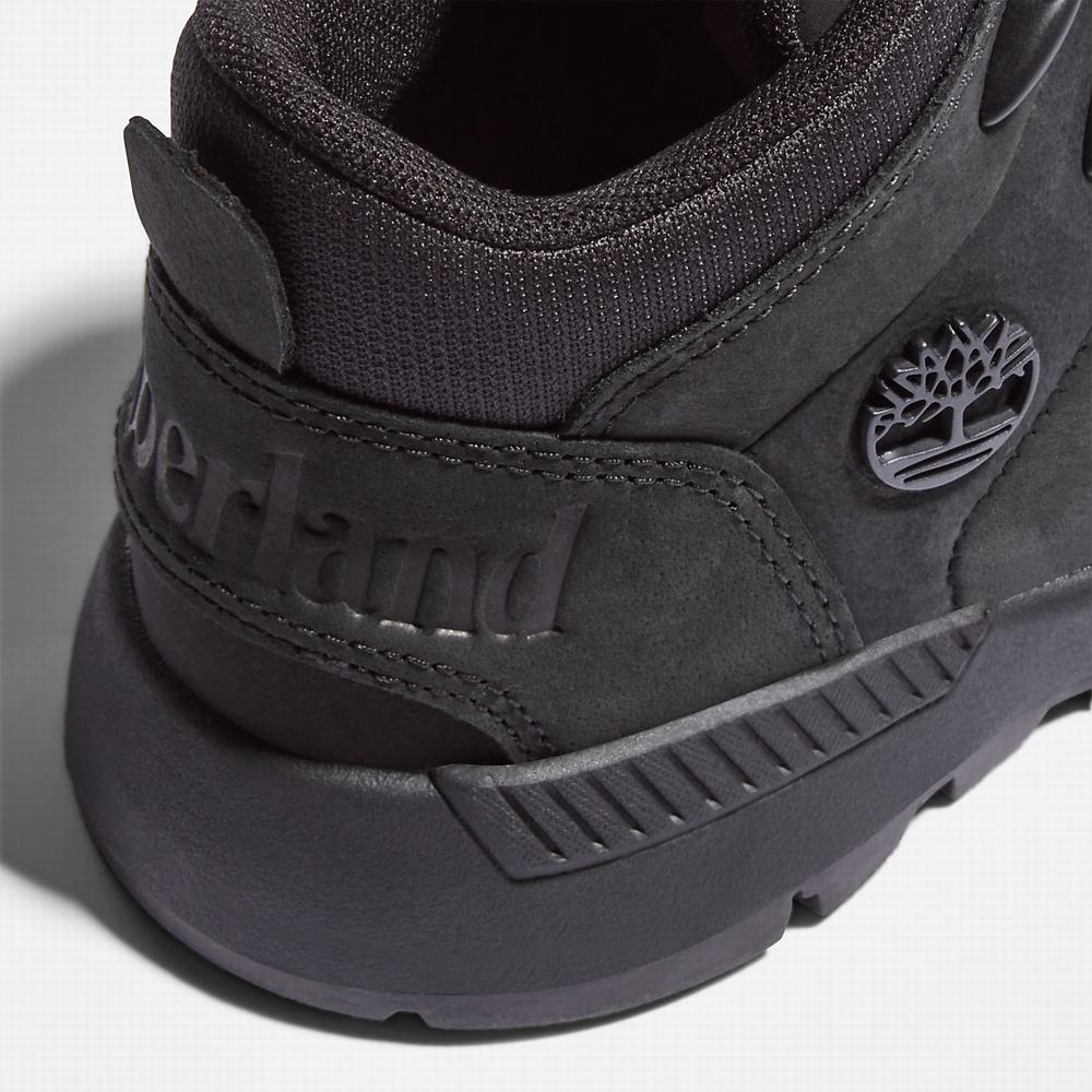 Timberland Sprint Trekker Mid Yürüyüş Botu Çocuk Siyah | TR-3629B