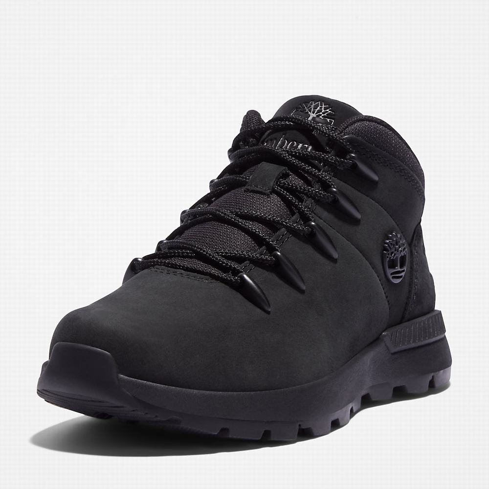 Timberland Sprint Trekker Mid Yürüyüş Botu Çocuk Siyah | TR-3629B