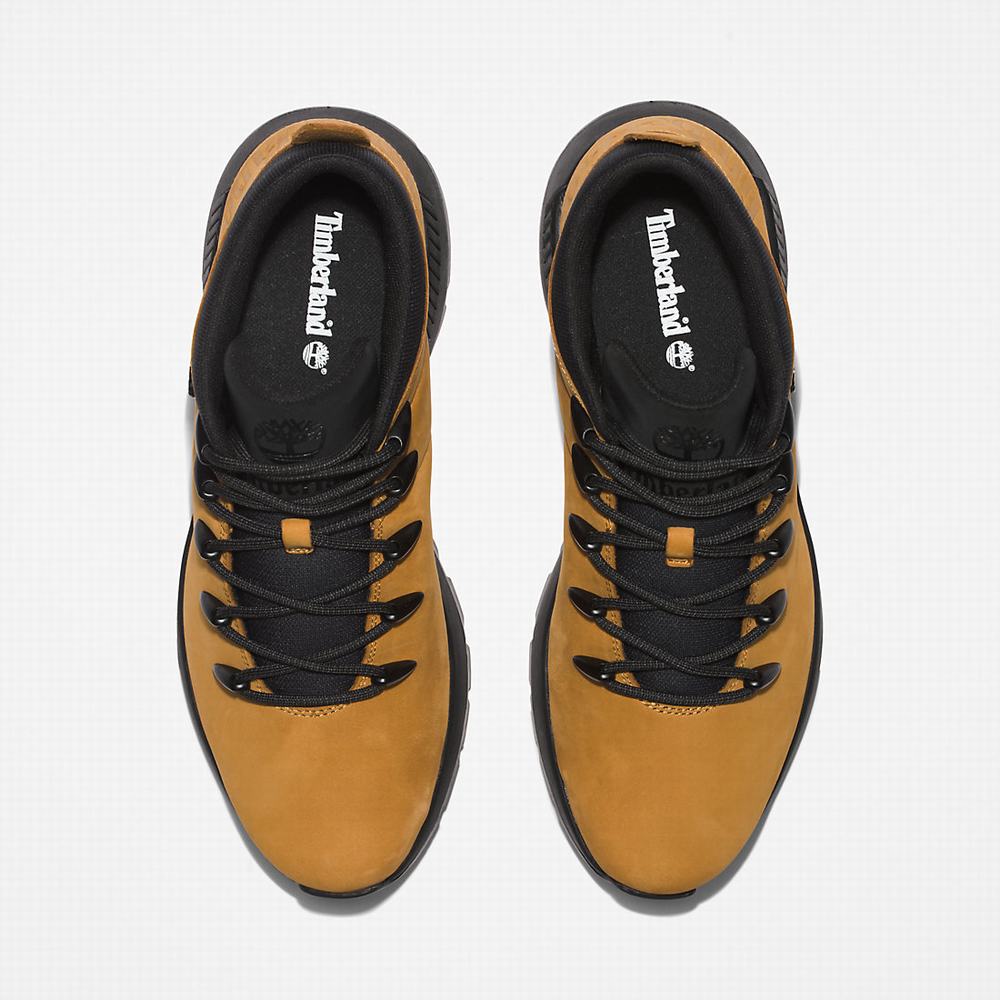 Timberland Sprint Trekker Mid Yürüyüş Botu Erkek Sarı Siyah | TR-4815T